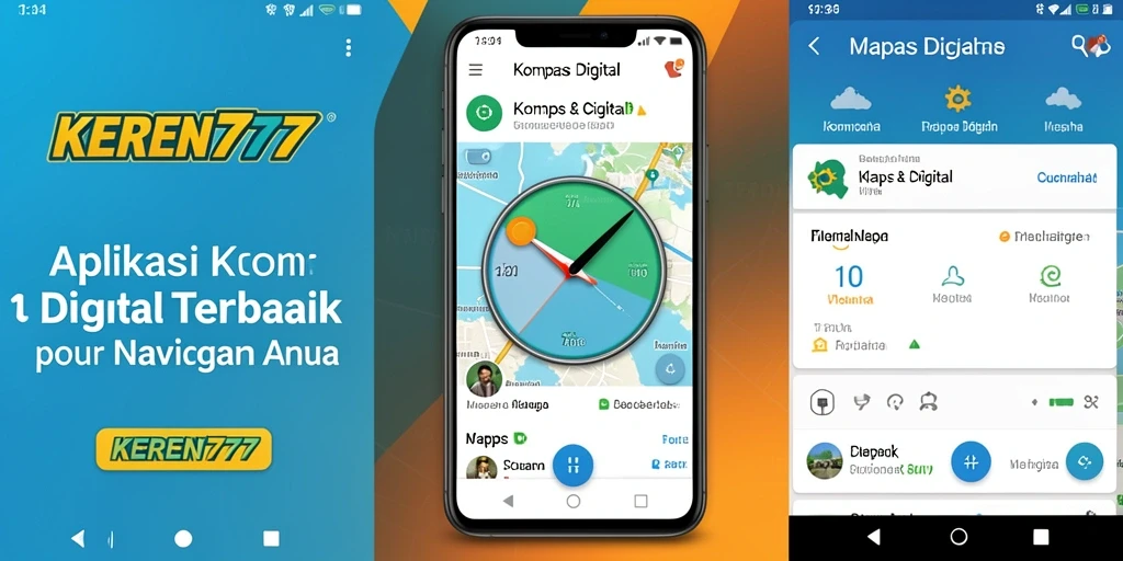 Tampilan antarmuka aplikasi KEREN777 yang user-friendly dan informatif.