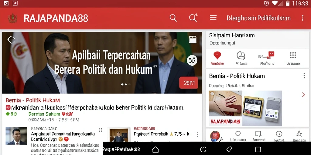 Tampilan antarmuka RAJAPANDA88 yang informatif dan menarik.