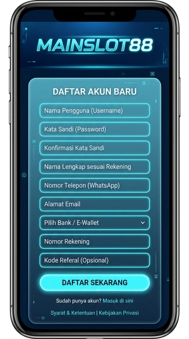 Cara cepat daftar akun mainslot88 untuk pengguna Android